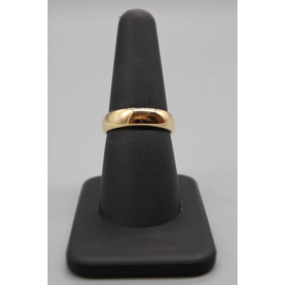 PLAIN WED BAND S:6.75 14KY 5G (158715-2)